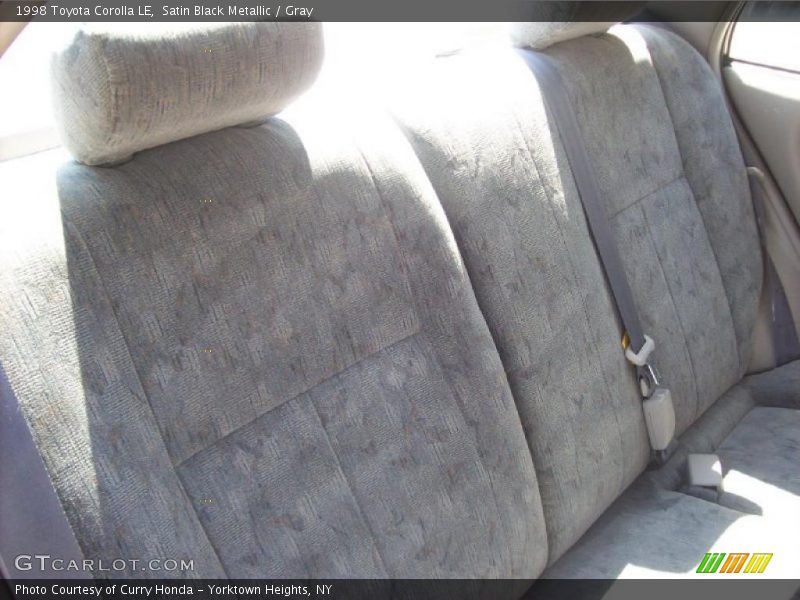 Satin Black Metallic / Gray 1998 Toyota Corolla LE