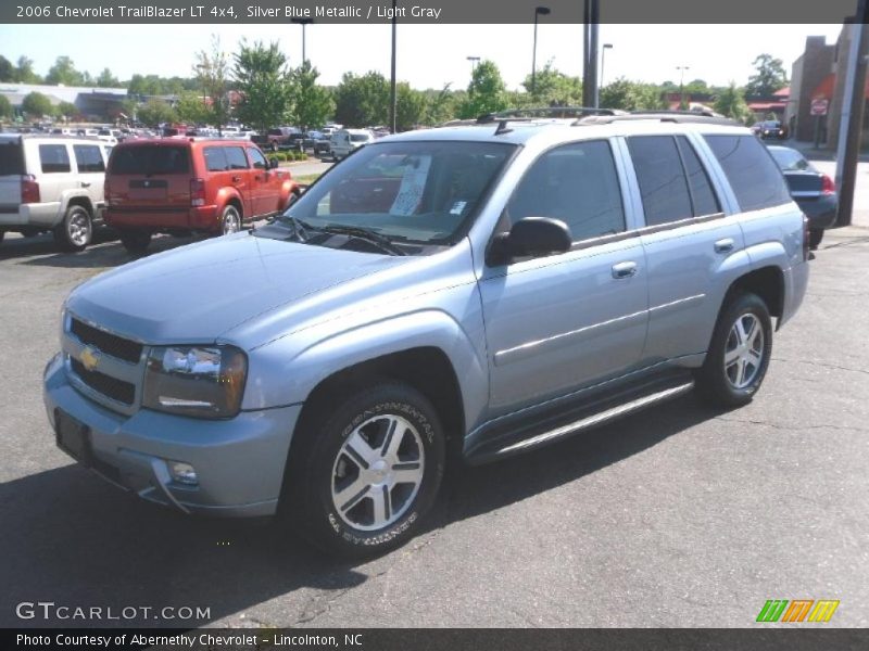 Silver Blue Metallic / Light Gray 2006 Chevrolet TrailBlazer LT 4x4