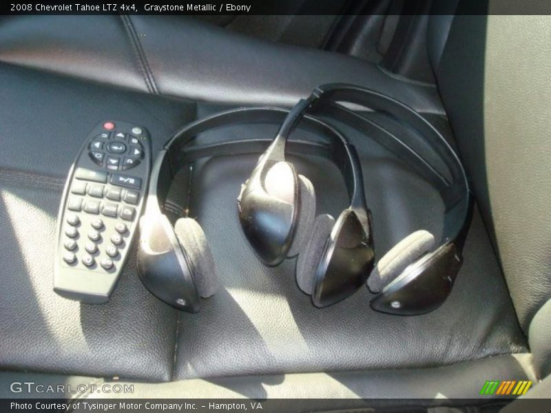 Graystone Metallic / Ebony 2008 Chevrolet Tahoe LTZ 4x4