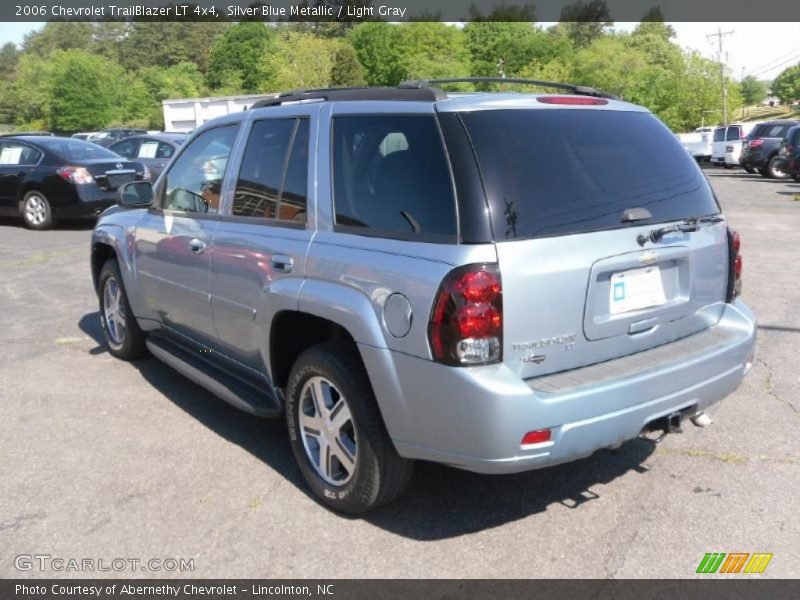 Silver Blue Metallic / Light Gray 2006 Chevrolet TrailBlazer LT 4x4