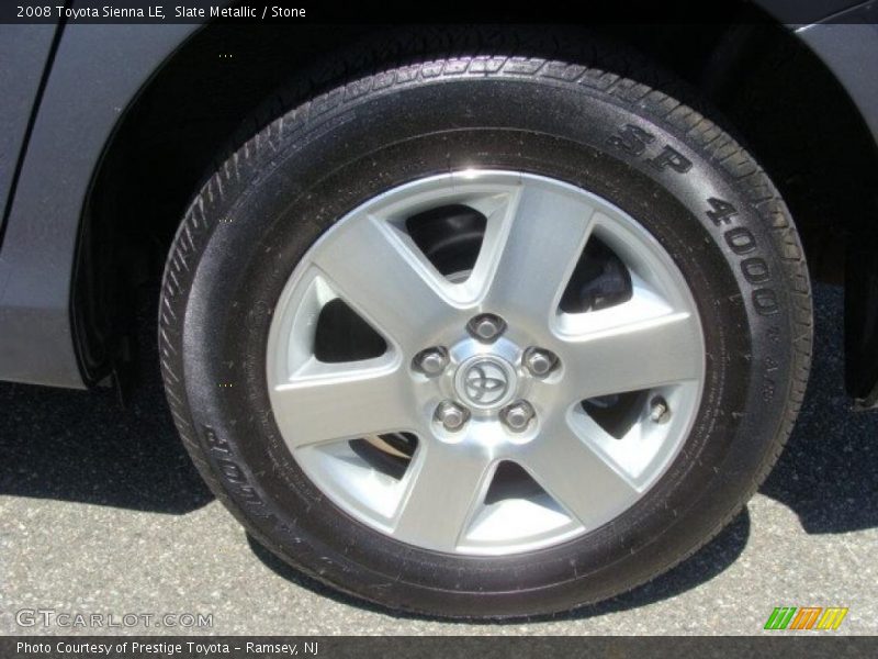 Slate Metallic / Stone 2008 Toyota Sienna LE
