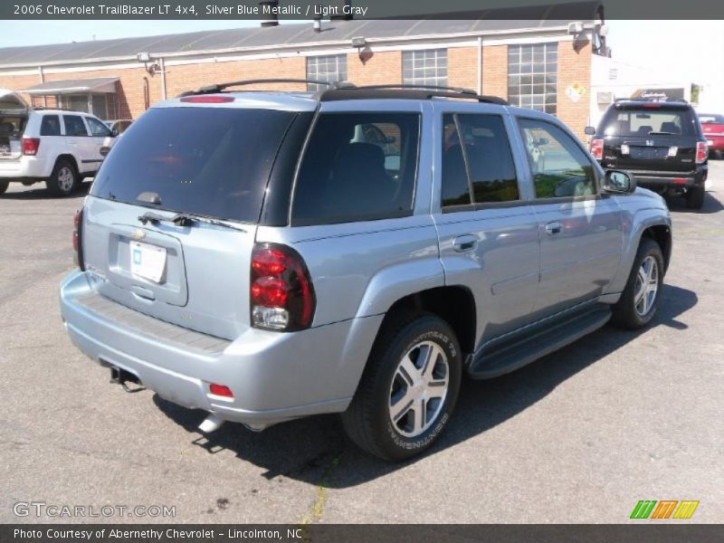 Silver Blue Metallic / Light Gray 2006 Chevrolet TrailBlazer LT 4x4
