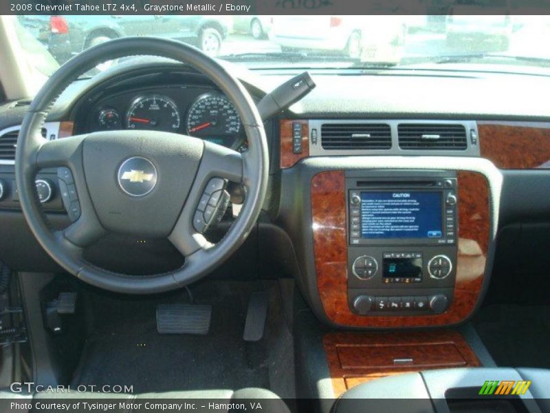 Graystone Metallic / Ebony 2008 Chevrolet Tahoe LTZ 4x4
