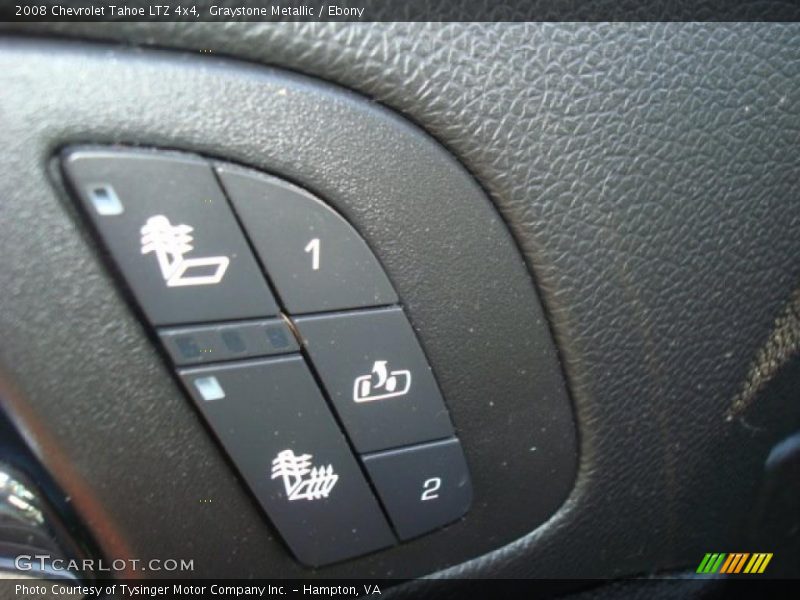 Graystone Metallic / Ebony 2008 Chevrolet Tahoe LTZ 4x4