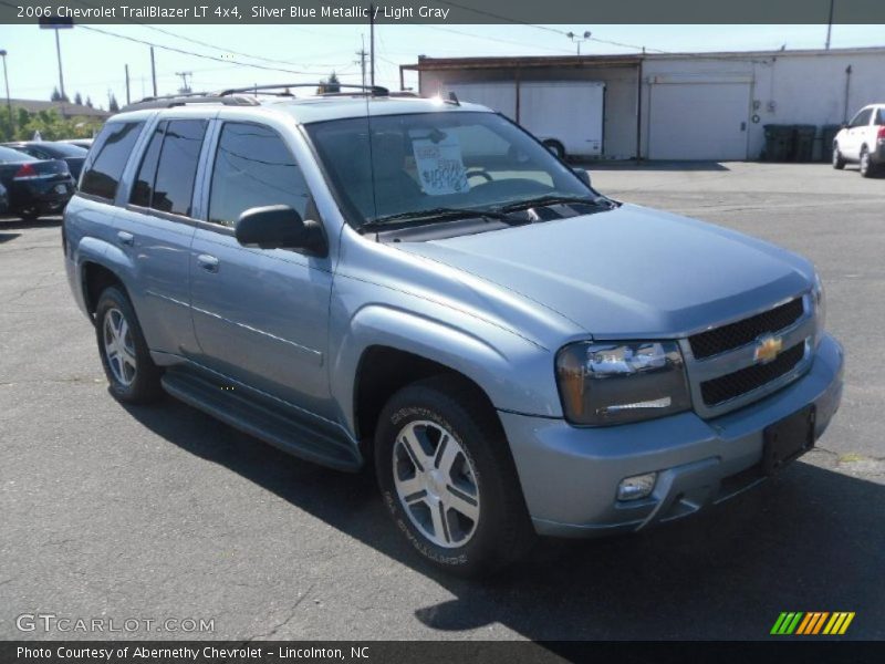 Silver Blue Metallic / Light Gray 2006 Chevrolet TrailBlazer LT 4x4