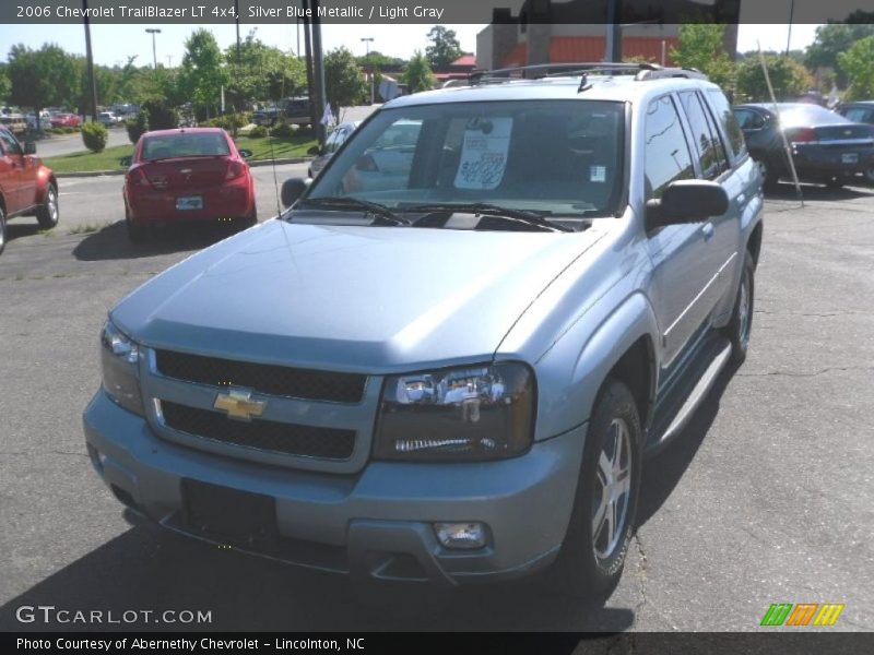 Silver Blue Metallic / Light Gray 2006 Chevrolet TrailBlazer LT 4x4