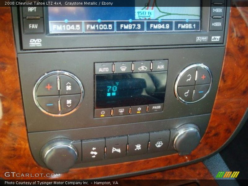 Graystone Metallic / Ebony 2008 Chevrolet Tahoe LTZ 4x4