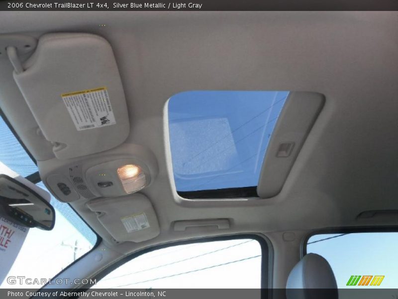 Silver Blue Metallic / Light Gray 2006 Chevrolet TrailBlazer LT 4x4
