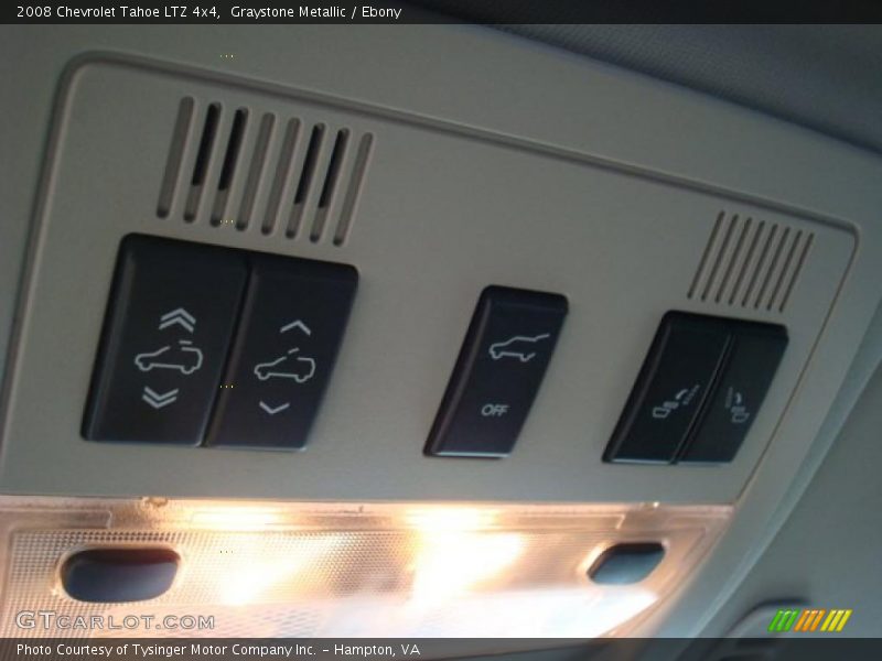 Graystone Metallic / Ebony 2008 Chevrolet Tahoe LTZ 4x4
