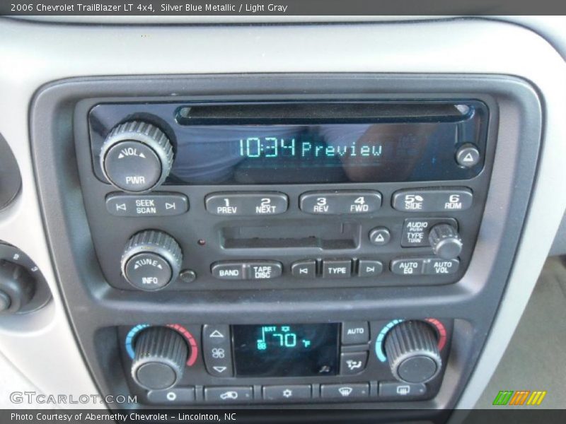 Silver Blue Metallic / Light Gray 2006 Chevrolet TrailBlazer LT 4x4