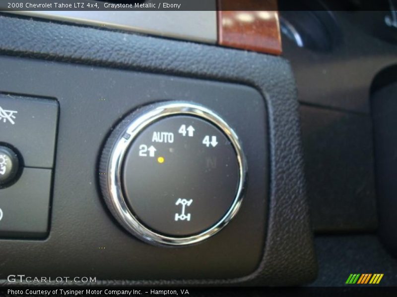 Graystone Metallic / Ebony 2008 Chevrolet Tahoe LTZ 4x4