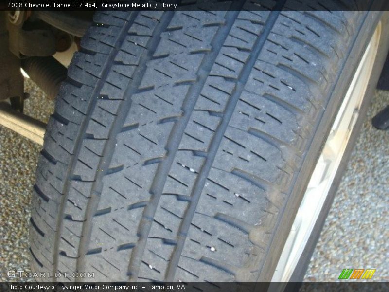 Graystone Metallic / Ebony 2008 Chevrolet Tahoe LTZ 4x4