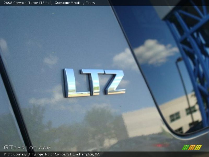 Graystone Metallic / Ebony 2008 Chevrolet Tahoe LTZ 4x4