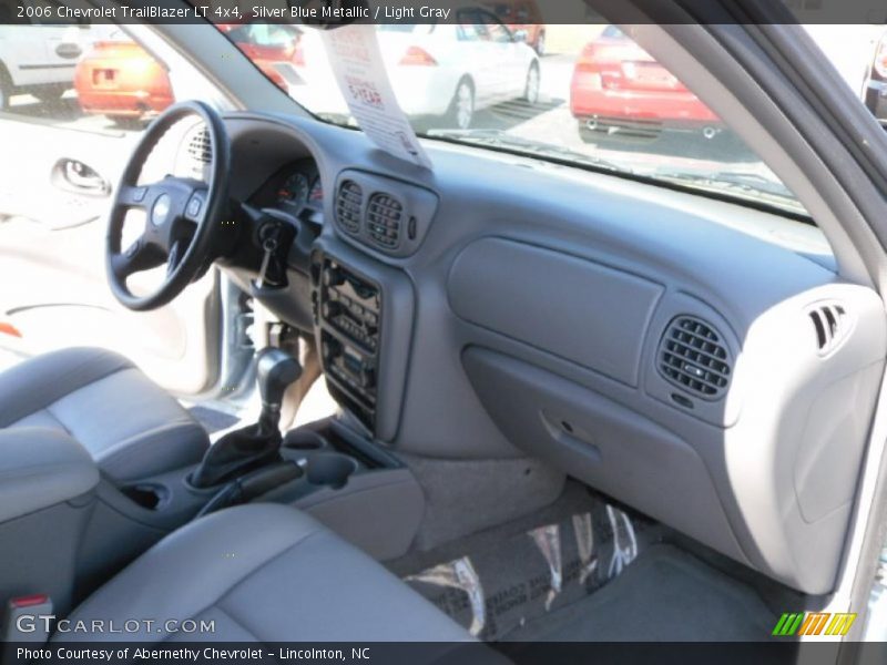 Silver Blue Metallic / Light Gray 2006 Chevrolet TrailBlazer LT 4x4
