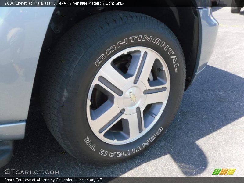 Silver Blue Metallic / Light Gray 2006 Chevrolet TrailBlazer LT 4x4