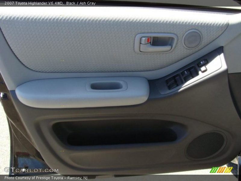 Black / Ash Gray 2007 Toyota Highlander V6 4WD
