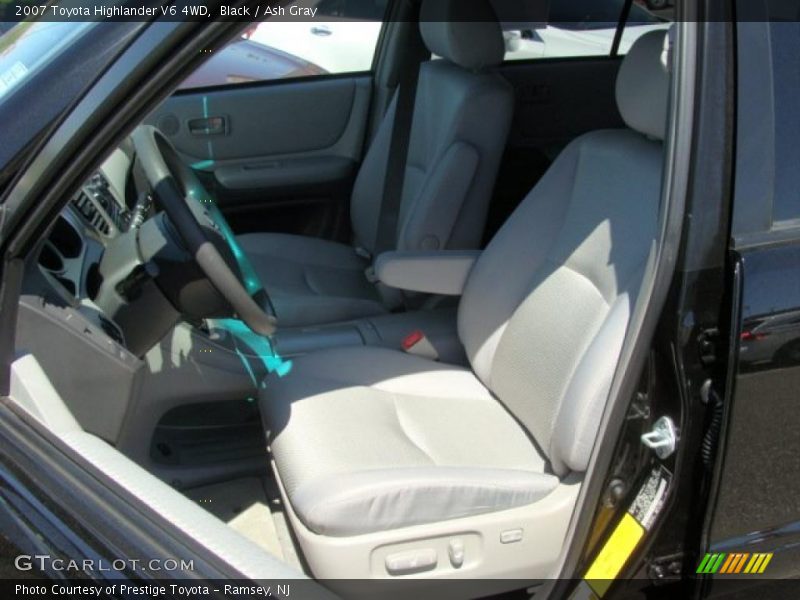 Black / Ash Gray 2007 Toyota Highlander V6 4WD