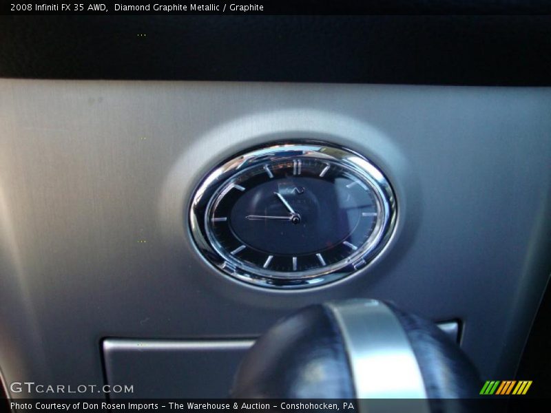Diamond Graphite Metallic / Graphite 2008 Infiniti FX 35 AWD