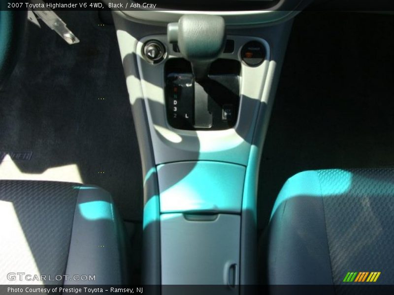 Black / Ash Gray 2007 Toyota Highlander V6 4WD