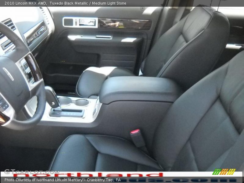 Tuxedo Black Metallic / Medium Light Stone 2010 Lincoln MKX AWD