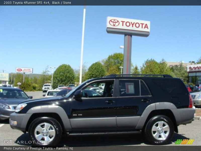 Black / Stone 2003 Toyota 4Runner SR5 4x4