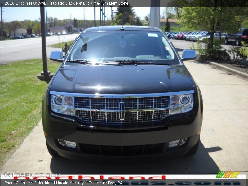 Tuxedo Black Metallic / Medium Light Stone 2010 Lincoln MKX AWD