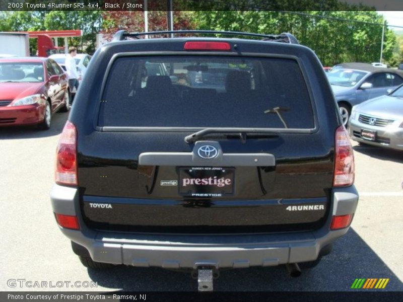 Black / Stone 2003 Toyota 4Runner SR5 4x4