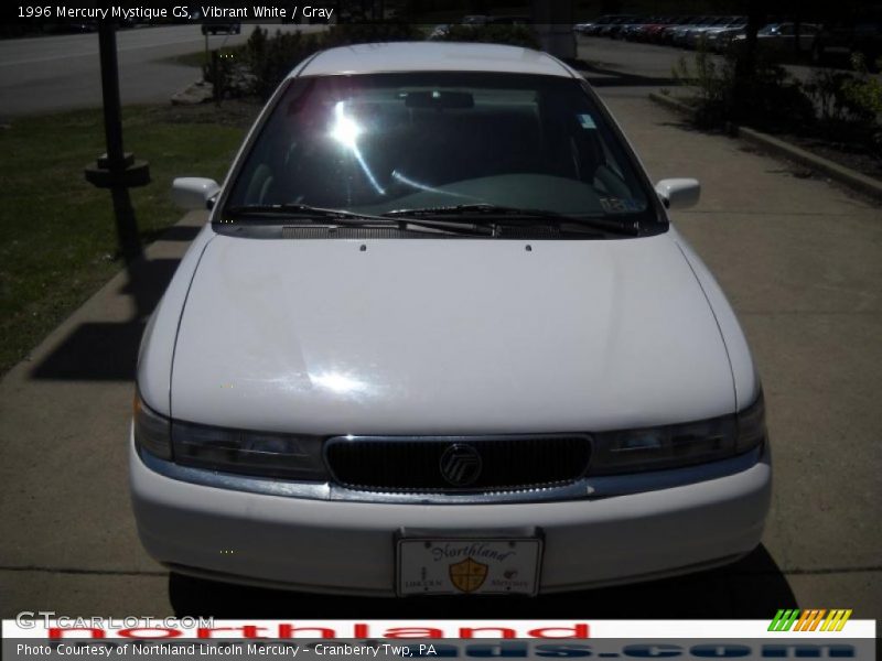 Vibrant White / Gray 1996 Mercury Mystique GS