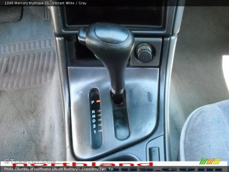 Vibrant White / Gray 1996 Mercury Mystique GS