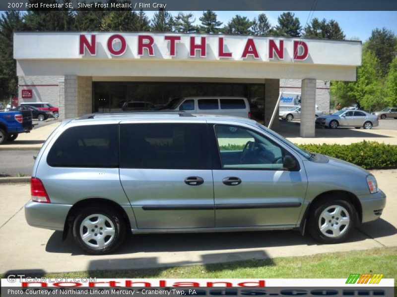 Silver Frost Metallic / Flint Gray 2007 Ford Freestar SE