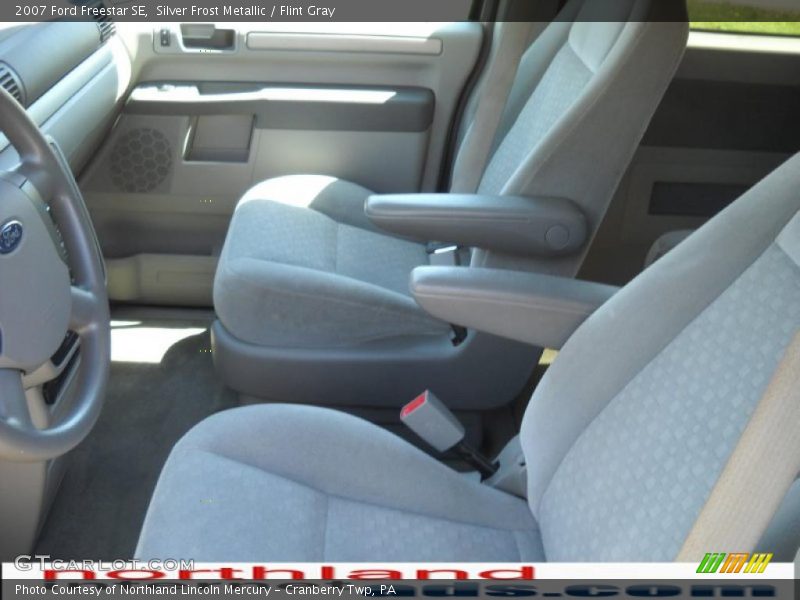 Silver Frost Metallic / Flint Gray 2007 Ford Freestar SE