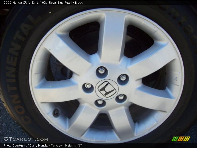 Royal Blue Pearl / Black 2009 Honda CR-V EX-L 4WD