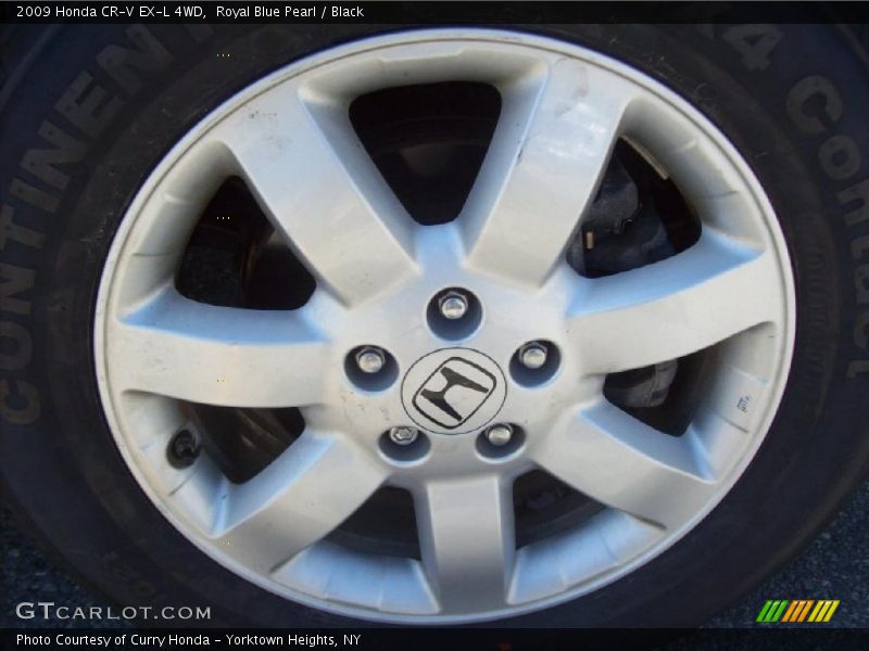 Royal Blue Pearl / Black 2009 Honda CR-V EX-L 4WD