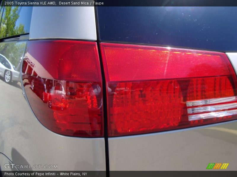 Desert Sand Mica / Taupe 2005 Toyota Sienna XLE AWD