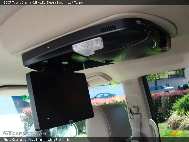 Desert Sand Mica / Taupe 2005 Toyota Sienna XLE AWD