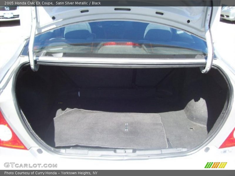 Satin Silver Metallic / Black 2005 Honda Civic EX Coupe