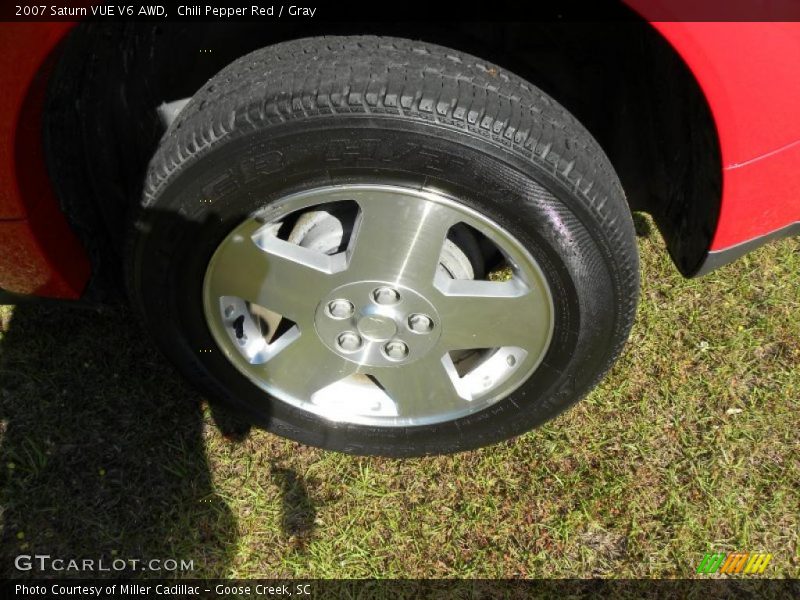 Chili Pepper Red / Gray 2007 Saturn VUE V6 AWD