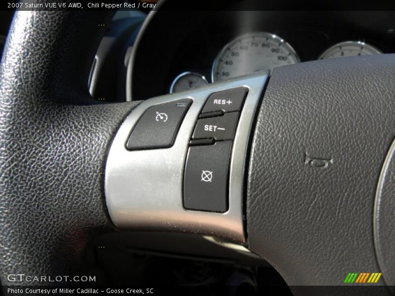 Chili Pepper Red / Gray 2007 Saturn VUE V6 AWD