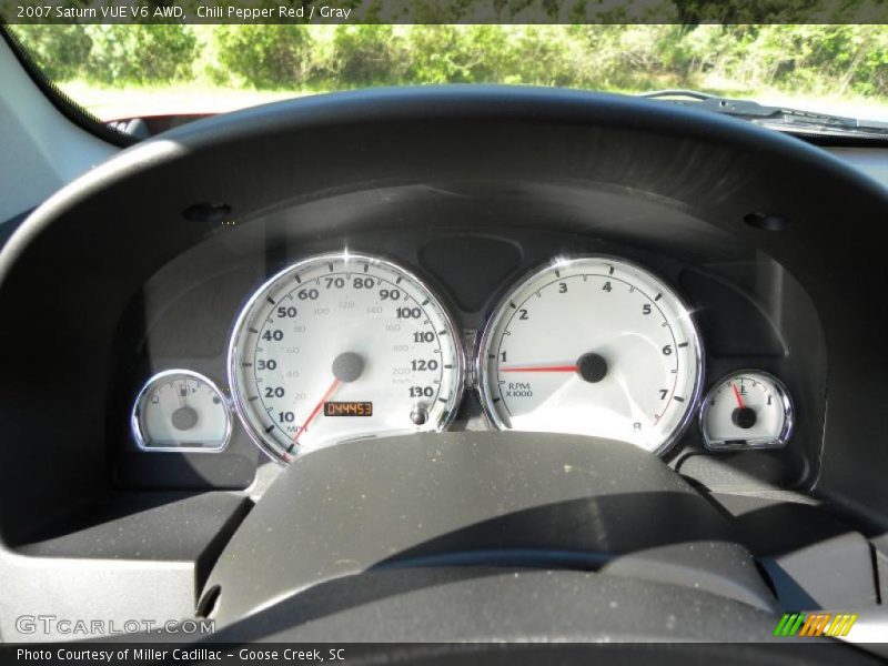 Chili Pepper Red / Gray 2007 Saturn VUE V6 AWD