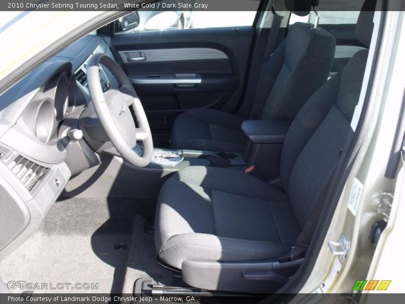 White Gold / Dark Slate Gray 2010 Chrysler Sebring Touring Sedan