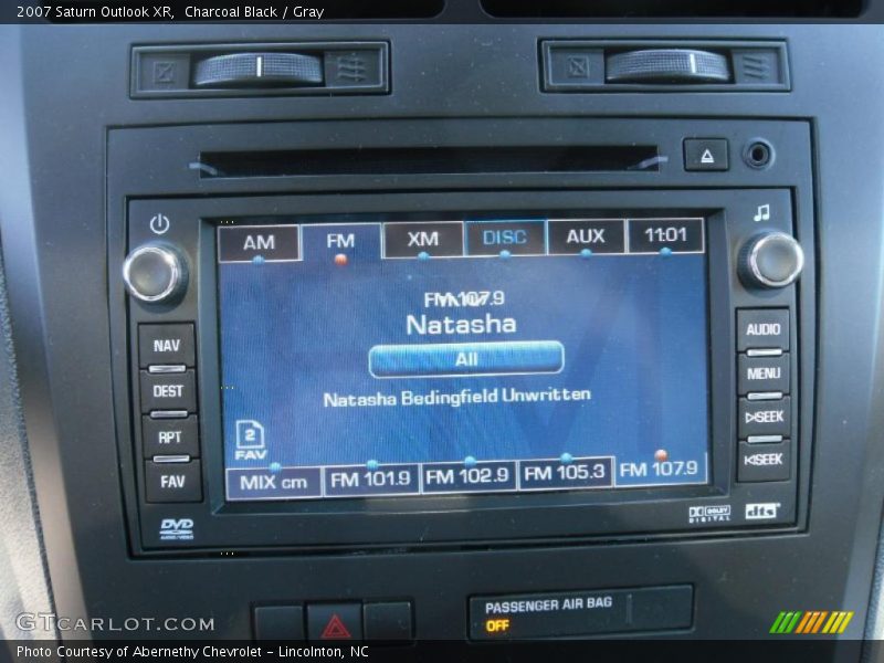 Charcoal Black / Gray 2007 Saturn Outlook XR