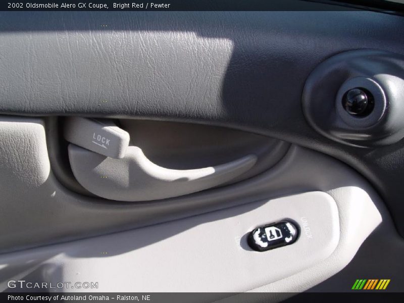 Bright Red / Pewter 2002 Oldsmobile Alero GX Coupe