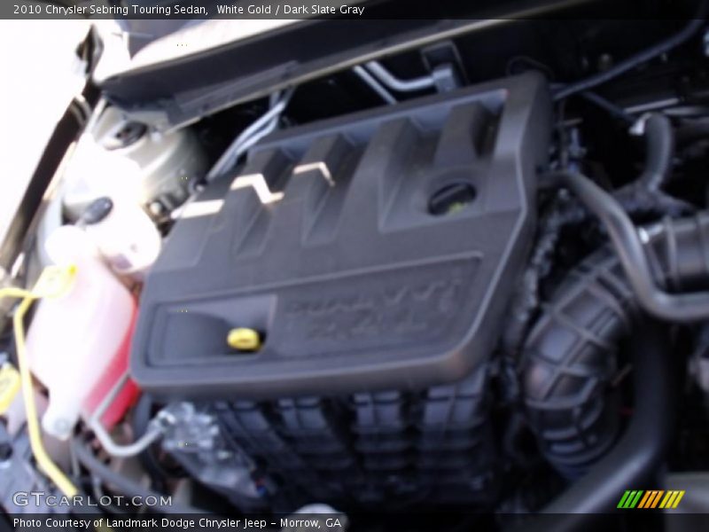 White Gold / Dark Slate Gray 2010 Chrysler Sebring Touring Sedan