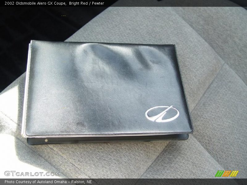 Bright Red / Pewter 2002 Oldsmobile Alero GX Coupe