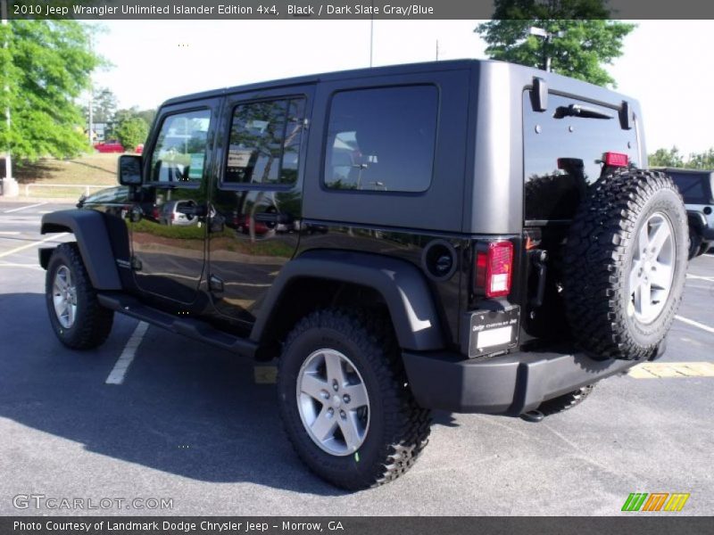 Black / Dark Slate Gray/Blue 2010 Jeep Wrangler Unlimited Islander Edition 4x4