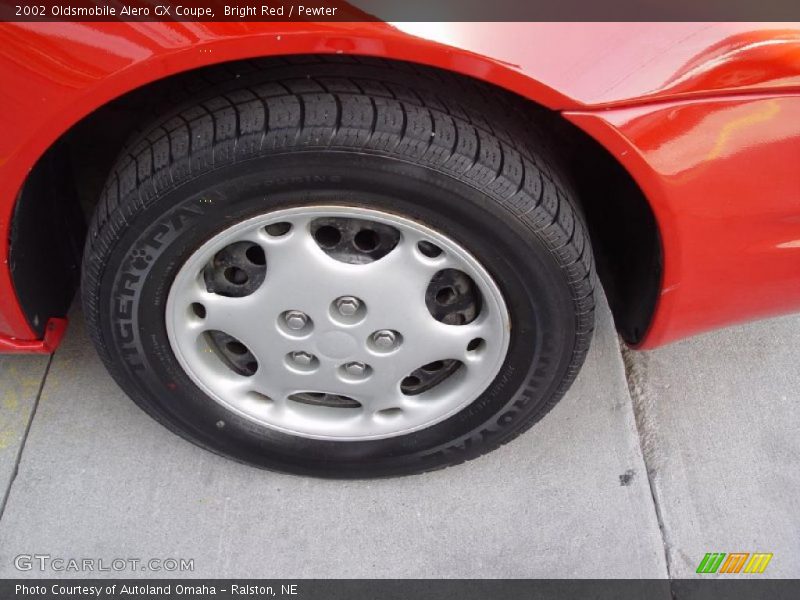 Bright Red / Pewter 2002 Oldsmobile Alero GX Coupe