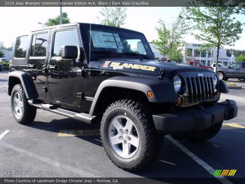 Black / Dark Slate Gray/Blue 2010 Jeep Wrangler Unlimited Islander Edition 4x4