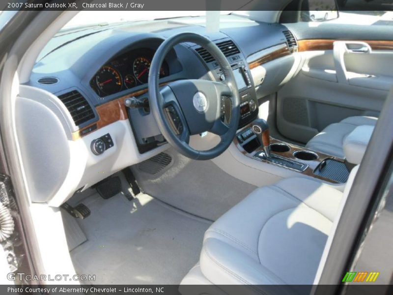 Charcoal Black / Gray 2007 Saturn Outlook XR