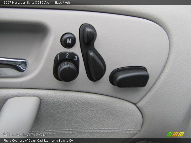 Black / Ash 2007 Mercedes-Benz C 230 Sport