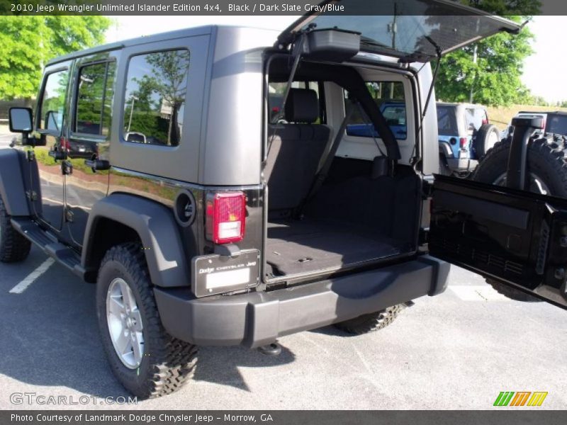 Black / Dark Slate Gray/Blue 2010 Jeep Wrangler Unlimited Islander Edition 4x4